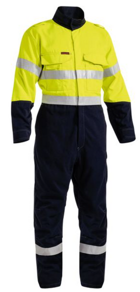 Tencate Tecasafe Plus 700 Taped Hi Vis Engineered Flame Resistant Vented Coverall