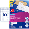 Avery 959071 L7651 Quick Peel Address Labels with Sure Feed – 65UP White (Pack of 100)