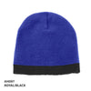 Acrylic Two-Tone Beanie