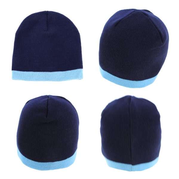 Acrylic Two-Tone Beanie