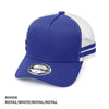 A-Frame Trucker Striped Trucker Hat