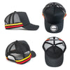 A-Frame Trucker Striped Trucker Hat