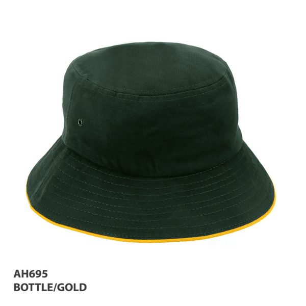 Bucket Hat with Sandwich