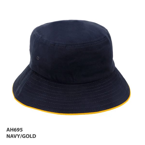 Bucket Hat with Sandwich