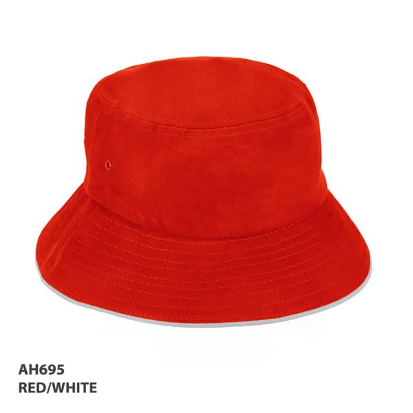 Bucket Hat with Sandwich