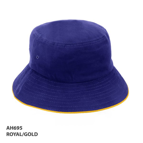 Bucket Hat with Sandwich