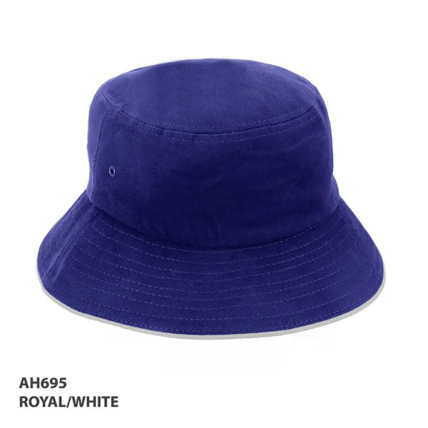 Bucket Hat with Sandwich