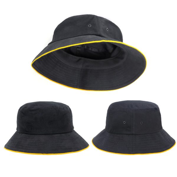 Bucket Hat with Sandwich