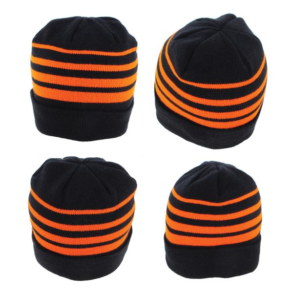 Acrylic Stripe Beanie