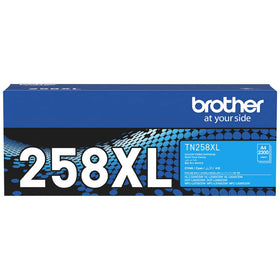 Brother TN258XLC Extra Large Capacity Cyan Toner Cartridge