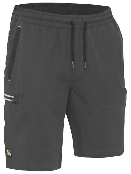 Flex & Move™ 4-Way Stretch Elastic Waist Cargo Short