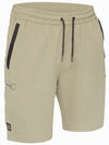 Flex & Move™ 4-Way Stretch Elastic Waist Cargo Short
