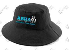 ABHA 2025 Mesh Bucket Hat – Black