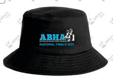 ABHA 2025 Kids Bucket Hat – Black