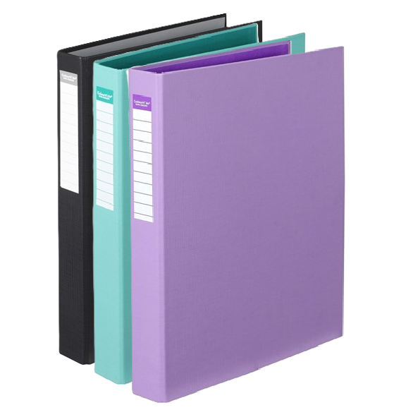 ColourHide Ring Binder A4 2D Ring 25mm PE