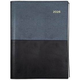 Collins Vanessa A5 Week to View 2026 Diary – Black