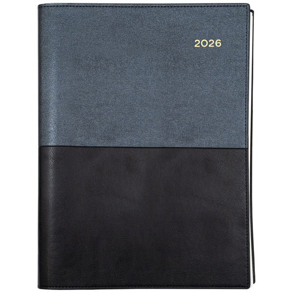 Collins Vanessa A5 Week to View 2026 Diary – Black
