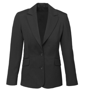 Womens Comfort Wool Stretch Longline Jacket