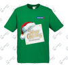 NEWSPOWER MERRY CHRISTMAS Ice Short Sleeve Tee – Kelly Green (Men's)