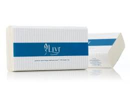 Livi Essentials XL Interleaved Towel 1 Ply 100s (CARTON of 24 PACKS ONLY)