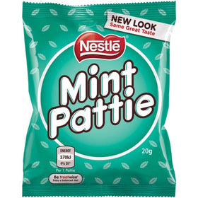 Nestlé Mint Pattie 20g, Pack of 48