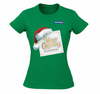 NEWSPOWER MERRY CHRISTMAS Ice Short Sleeve Tee – Kelly Green (Women's)