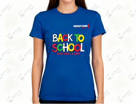 NEWSPOWER BACK TO SCHOOL Ice Short Sleeve Tee – Royal Blue (Women’s)