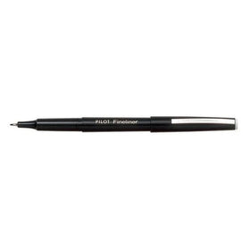 Pilot SW-PP Fineliner Pen Black, Box of 12