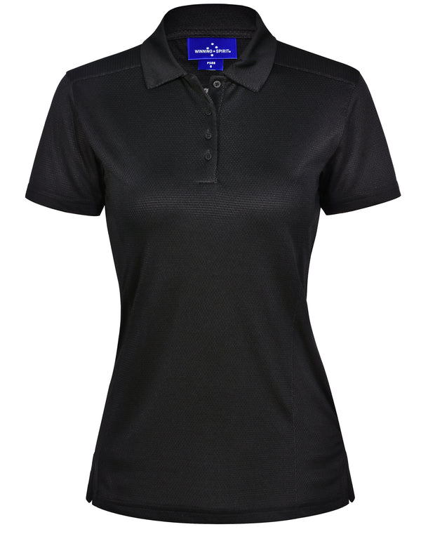 LADIES BAMBOO CHARCOAL CORPORATE S/S POLO