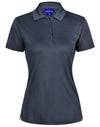 LADIES BAMBOO CHARCOAL CORPORATE S/S POLO