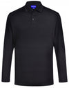 MEN'S LUCKY BAMBOO LONG SLEEVE POLO