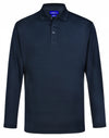 MEN'S LUCKY BAMBOO LONG SLEEVE POLO