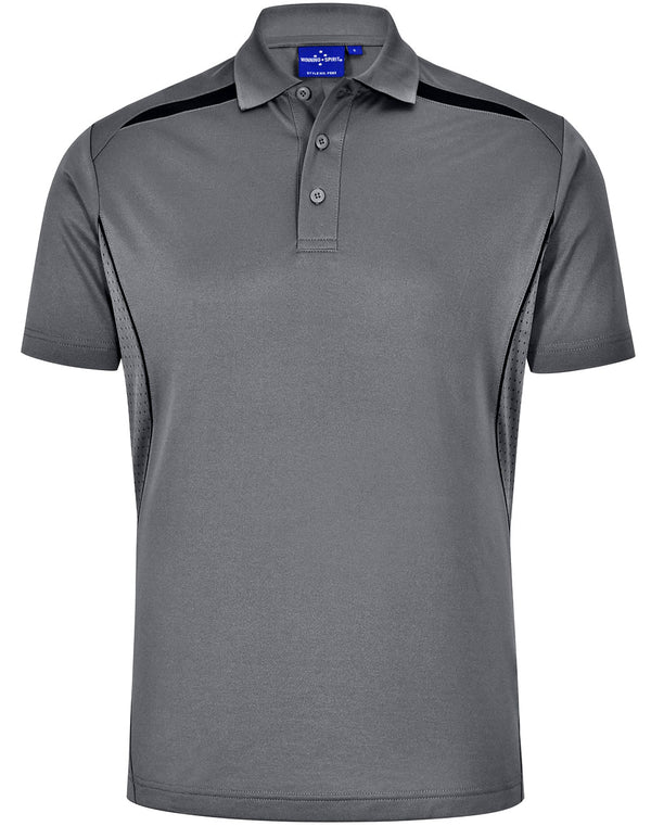 MENS CONTRAST S/S POLO