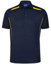 MENS CONTRAST S/S POLO