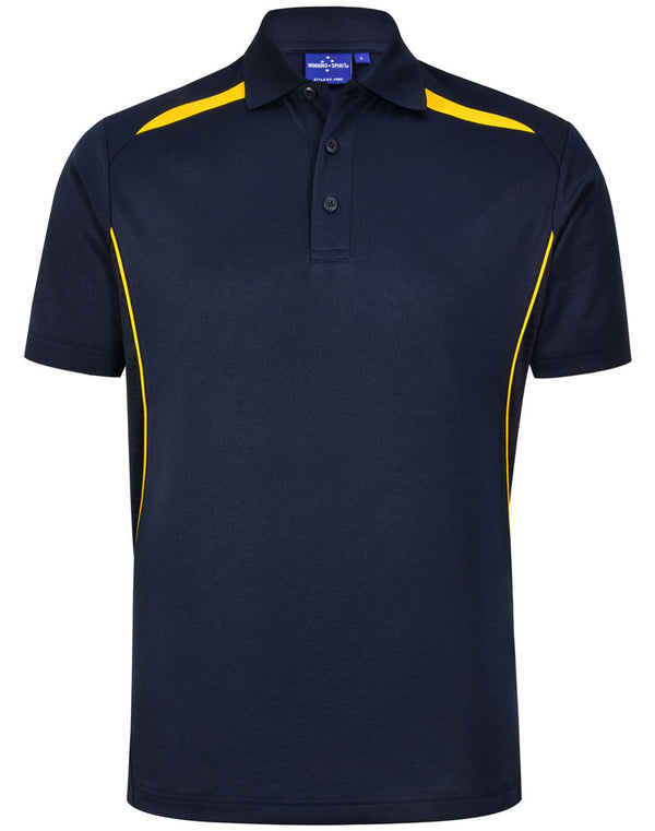 MENS CONTRAST S/S POLO