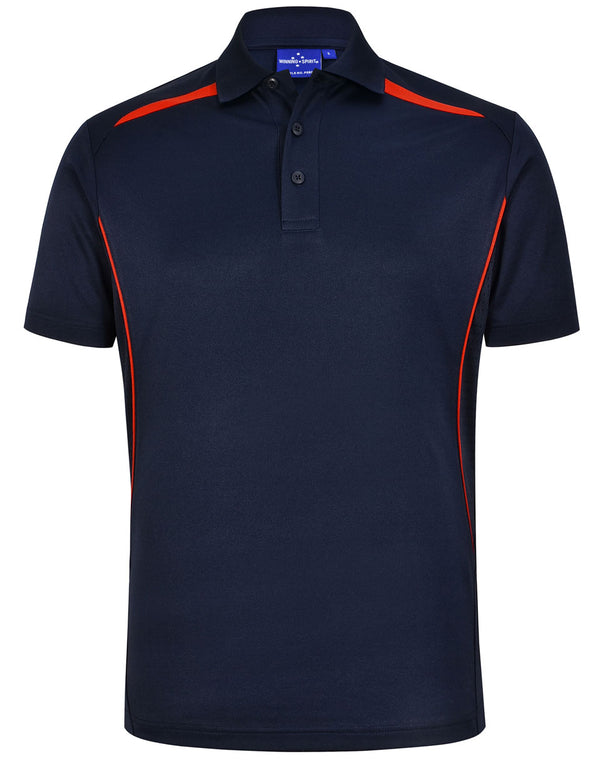 MENS CONTRAST S/S POLO