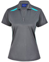 LADIES CONTRAST S/S POLO