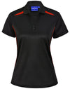 LADIES CONTRAST S/S POLO