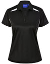 LADIES CONTRAST S/S POLO