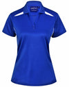 LADIES CONTRAST S/S POLO