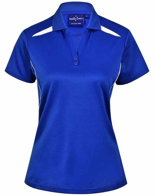 LADIES CONTRAST S/S POLO