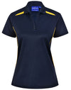 LADIES CONTRAST S/S POLO