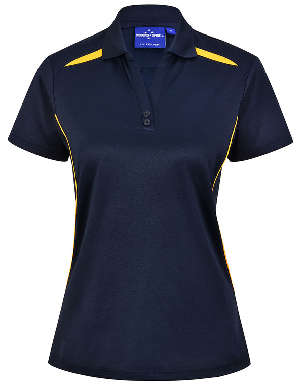 LADIES CONTRAST S/S POLO