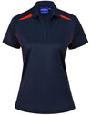 LADIES CONTRAST S/S POLO