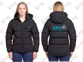 ABHA 2025 Puffer Jacket – Unisex Black