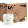 Livi Basics Toilet Tissue 2-Ply 400 Sheets (Carton of 48)