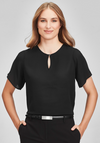 Vienna Short Sleeve Soft Blouse