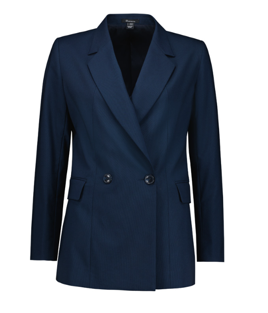 Womens Renew Double Breasted Longline Jacket