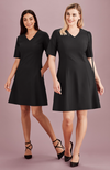 Womens Siena Extended Short Sleeve Dress