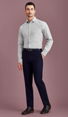 Mens Siena Slim Fit Flat Front Pant